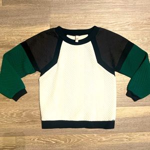 Line & Dot color black jersey in M